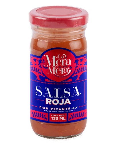 SALSA ROJA Salsa picante a base de vegetales