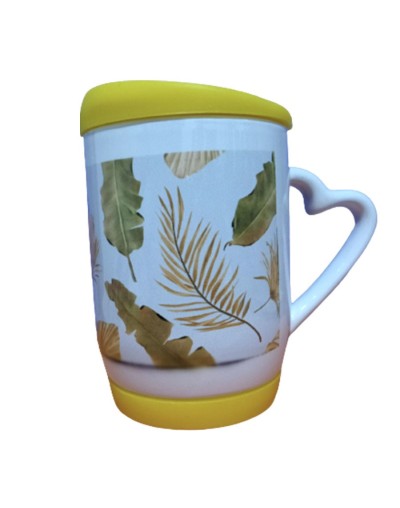 Mug base y tapa de silicona