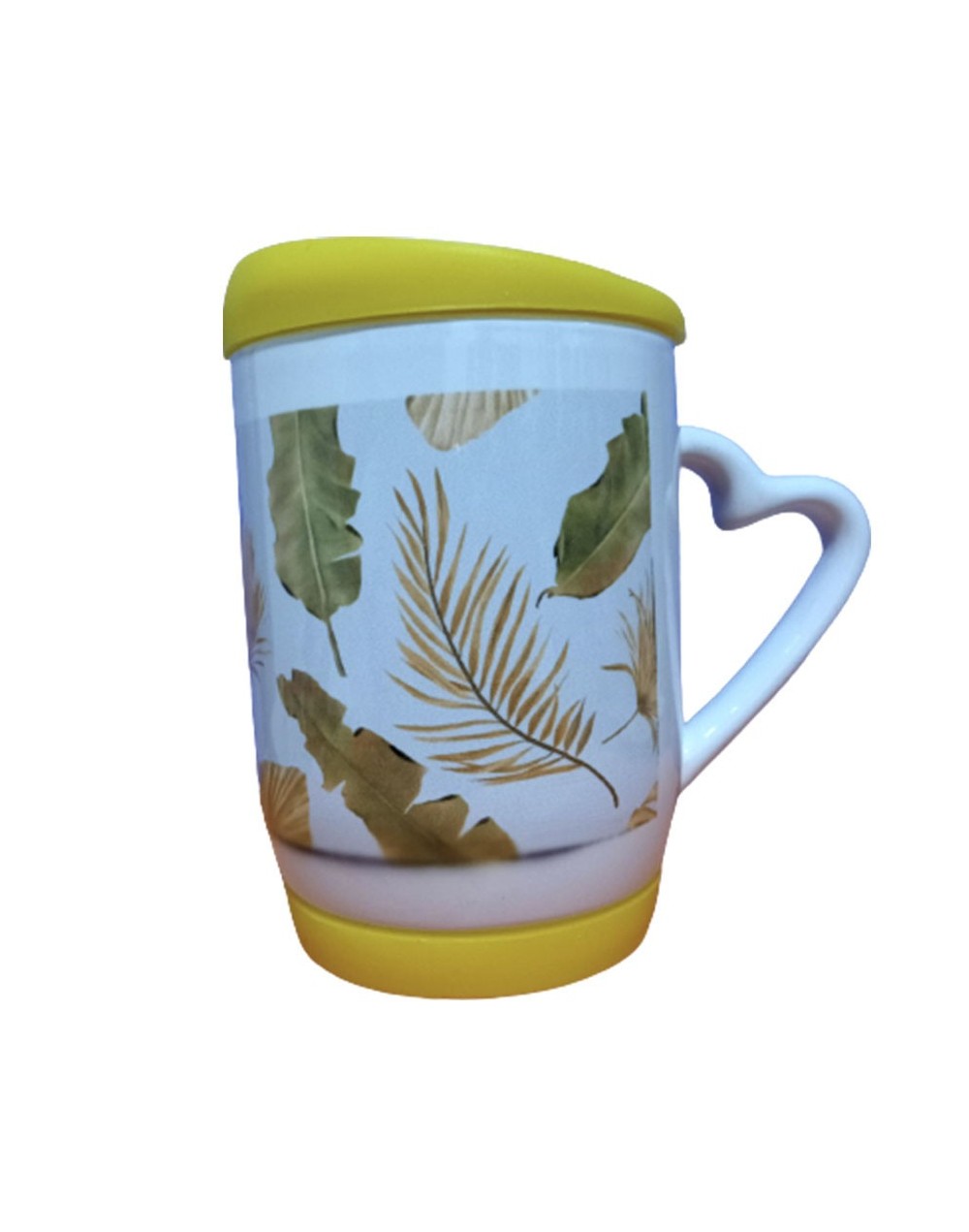 Mug base y tapa de silicona