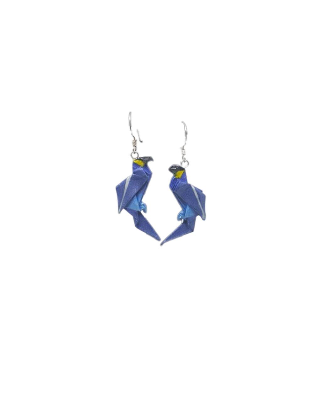 Aretes colgantes papagayo