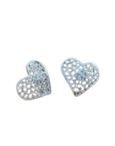Artesania aretes joya filigrana momposina topos corazones