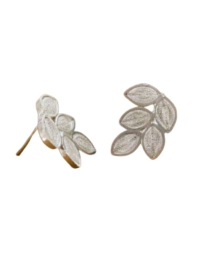 Artesania aretes joya filigrana momposina ramas de olivo