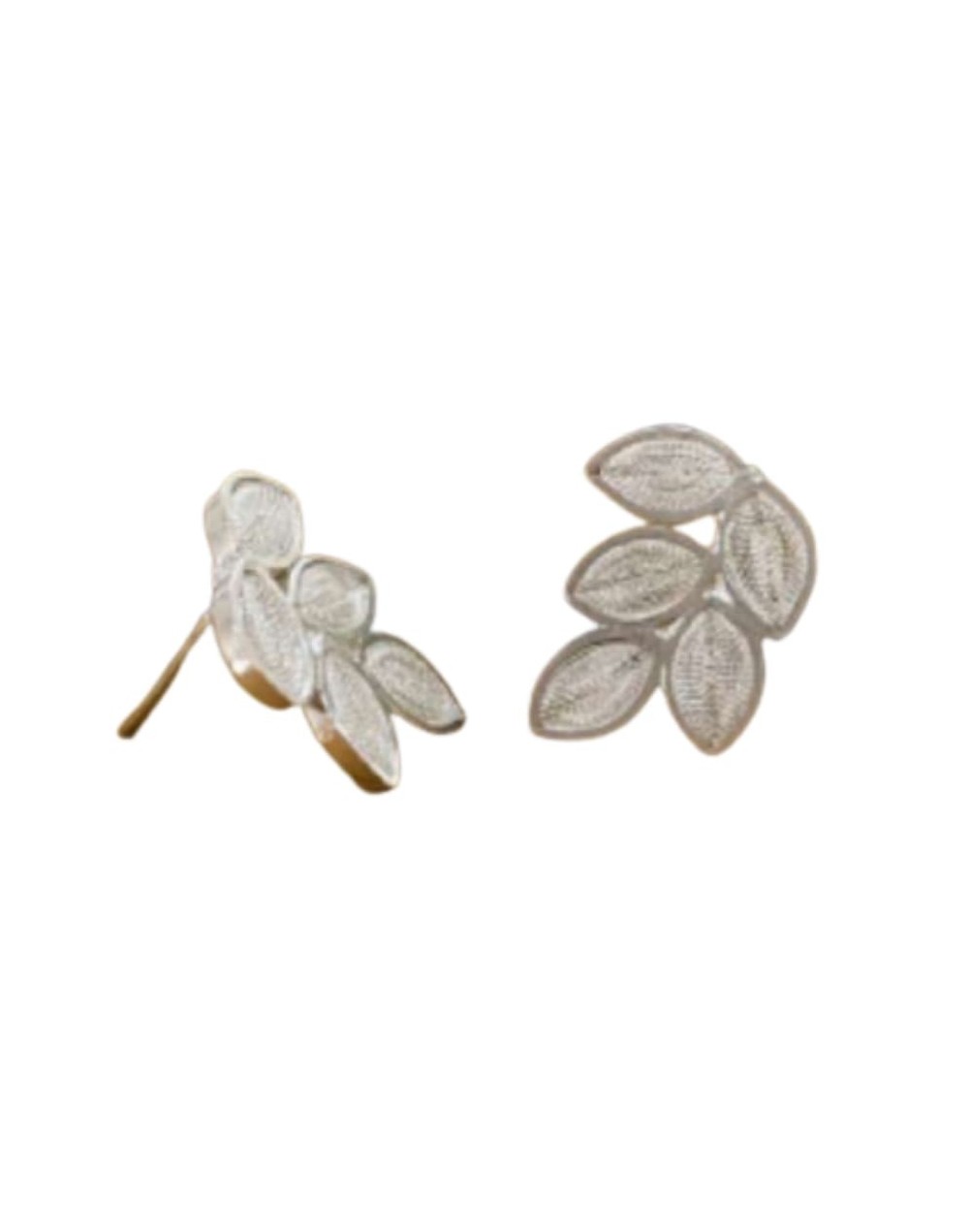 Artesania aretes joya filigrana momposina ramas de olivo