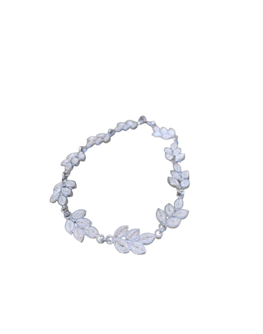 Artesania pulseras joyeria filigrana momposina hojas de olivo