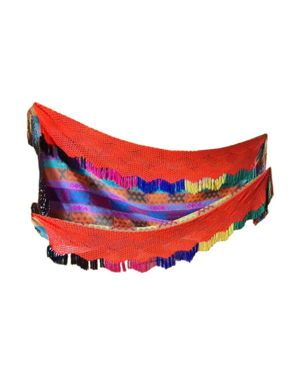 Artesania hamaca sanjacintera tradicional colores croche