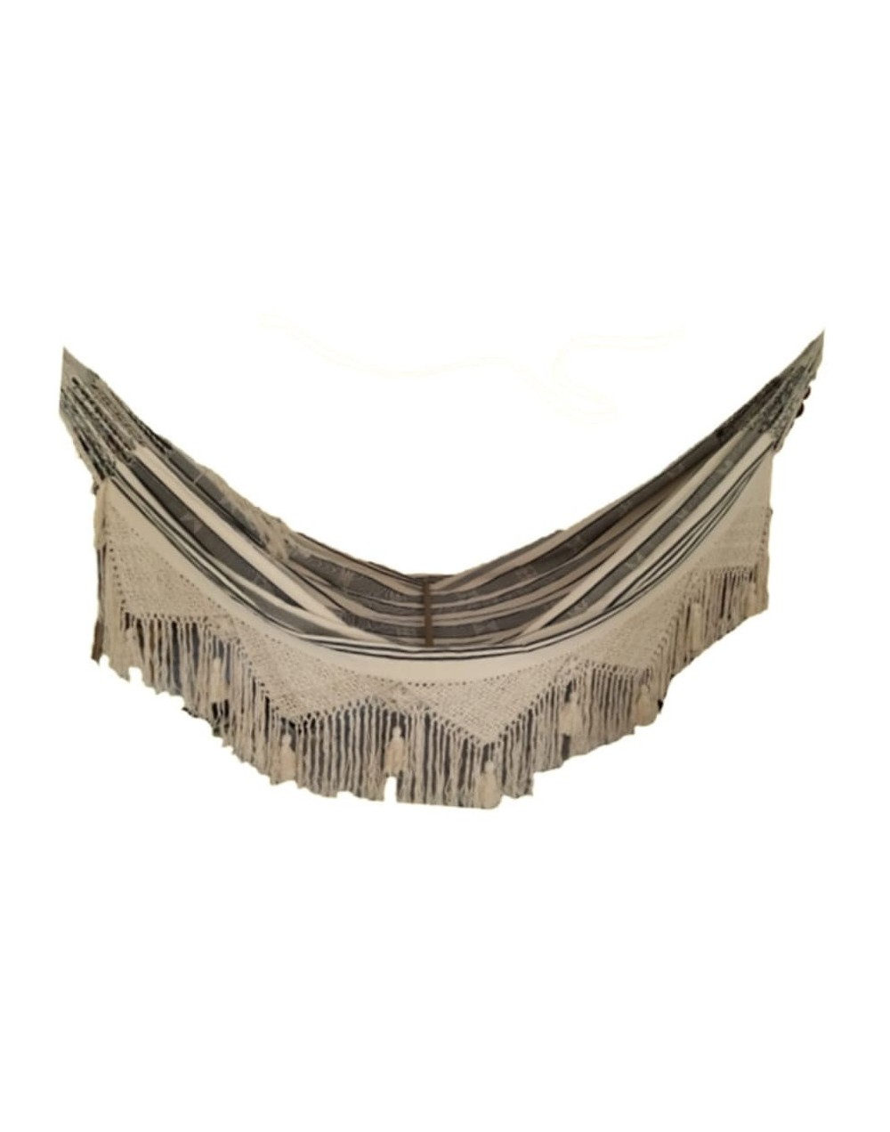 Artesania hamaca sanjacintera pinta tradicional macrame