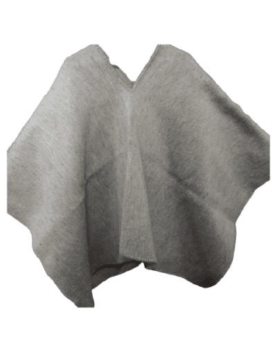 Artesania ruana lana polyester colores variados