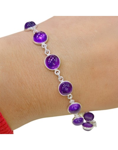 Pulsera amatista de protección