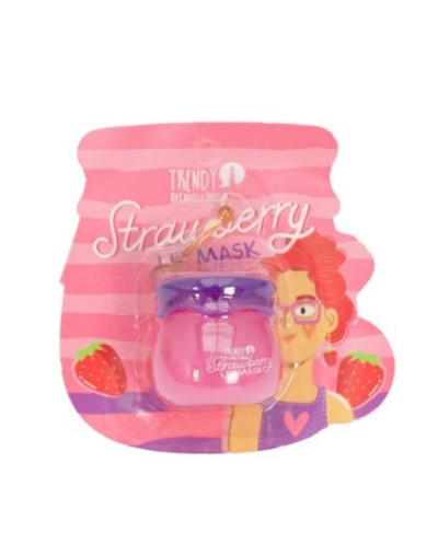 Hidratante de labios strawberry trendy