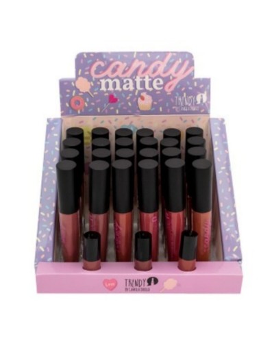 Labiales matte trendy candy