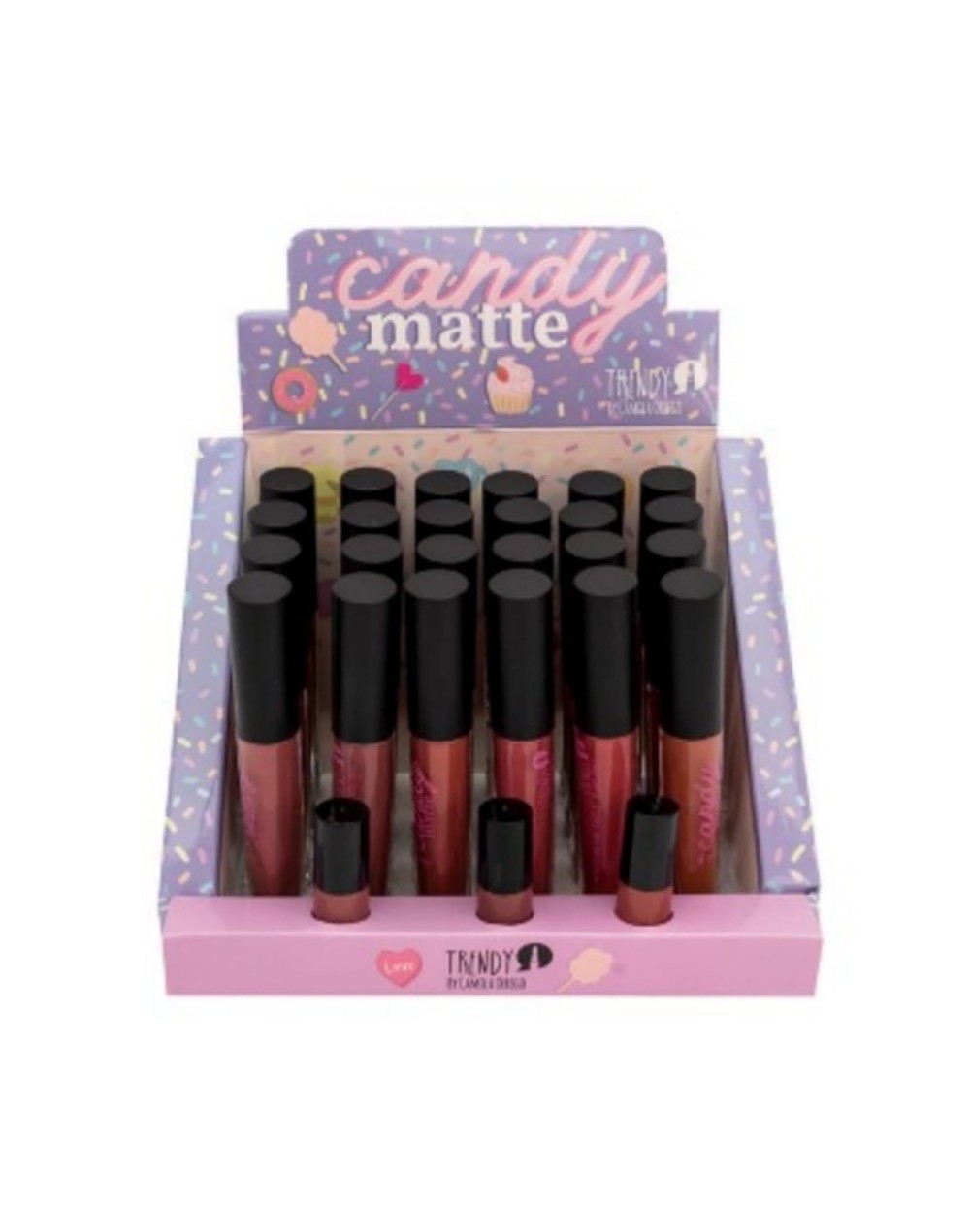 Labiales matte trendy candy