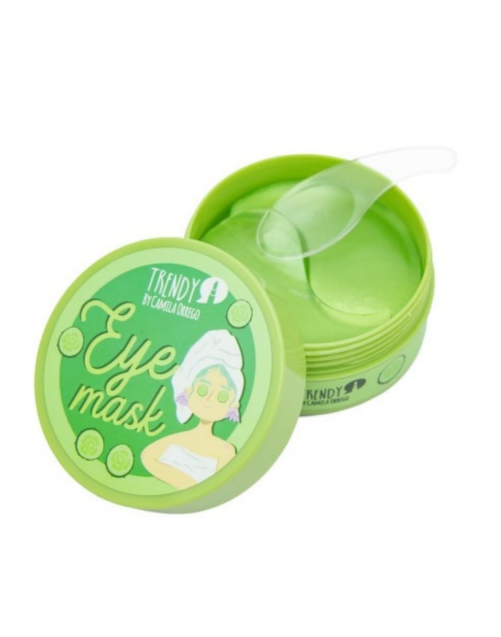 Mascarilla De Hidrogel Para Ojos Trendy Pepino