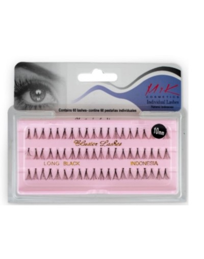 Pestañas punto a punto myk cosmetics