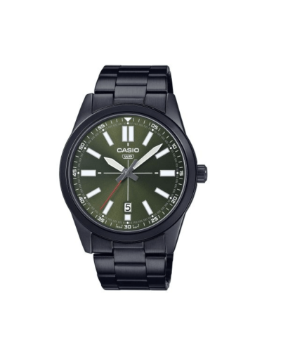 Reloj casio clasic hombre mtp-vd02b-3eudf negro/verde