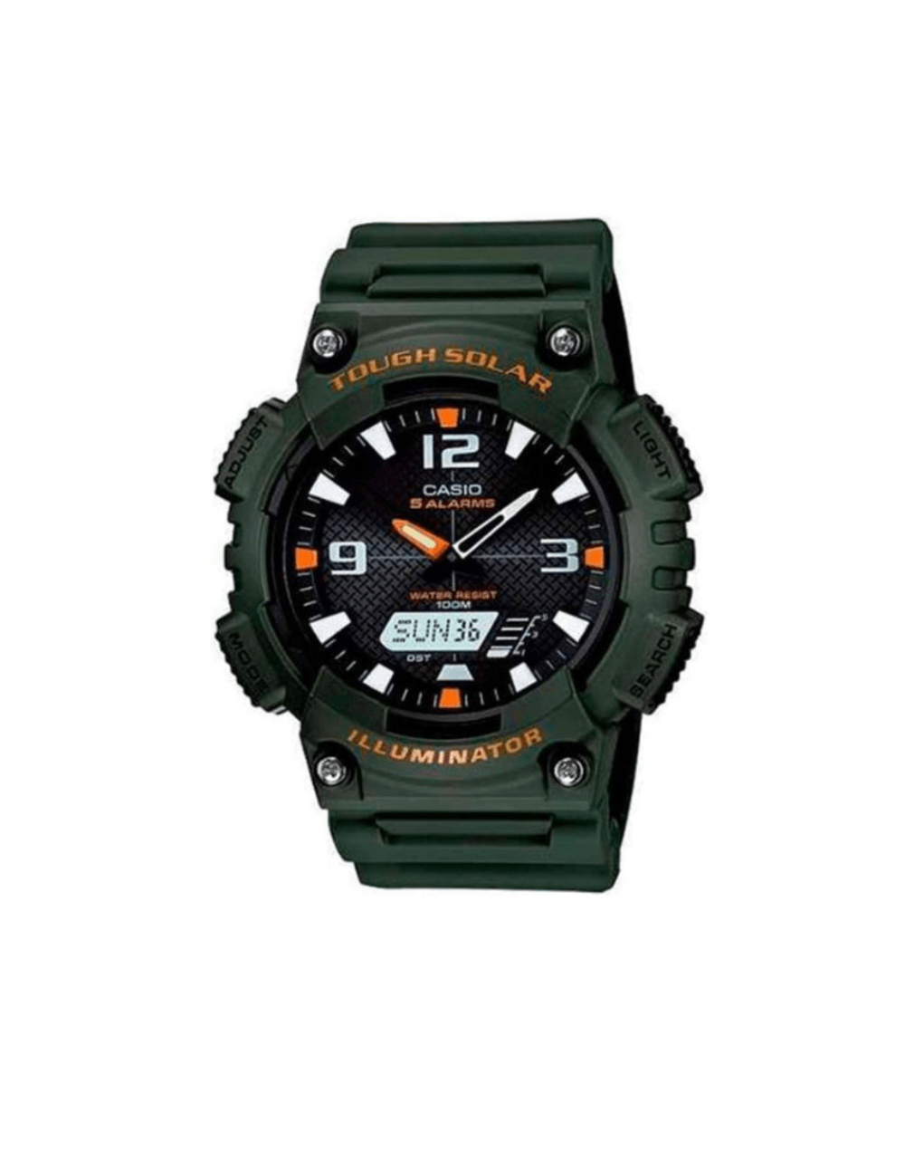 Reloj casio hombre aq-s810w-3avdf verde