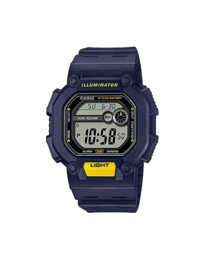 Reloj casio estandar hombre w 737h 2avdf azul