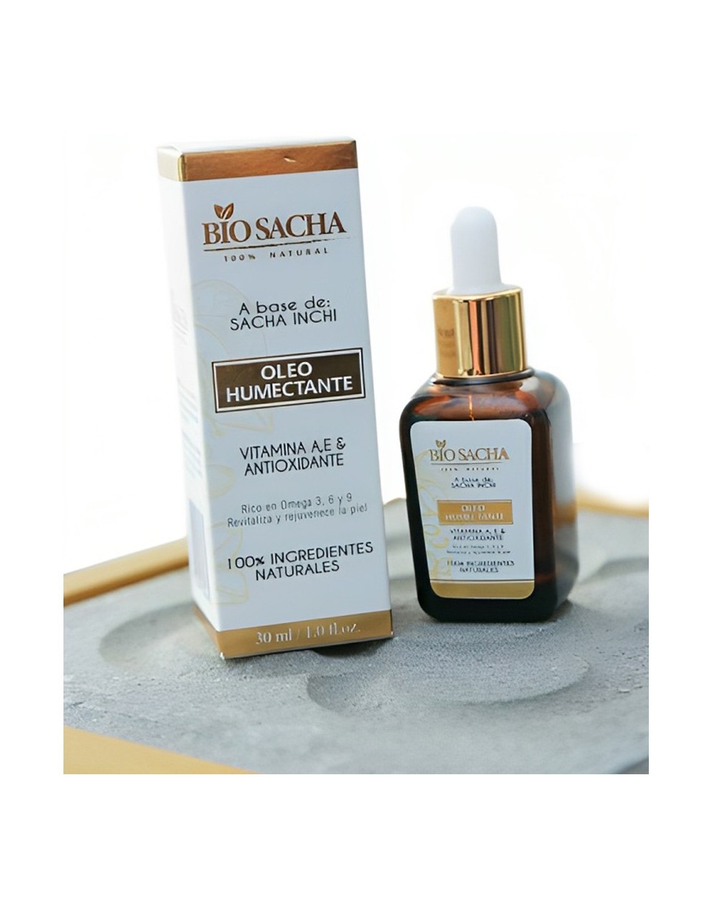 Oleo facial a base de sacha inchi