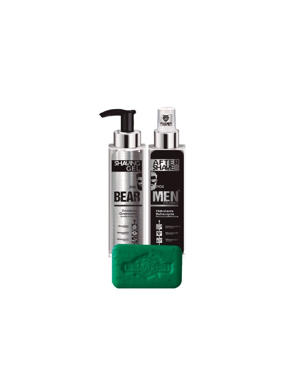 Kit shaving gel y after shave