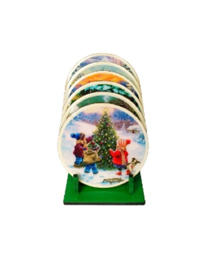 Portavasos lugares navideños
