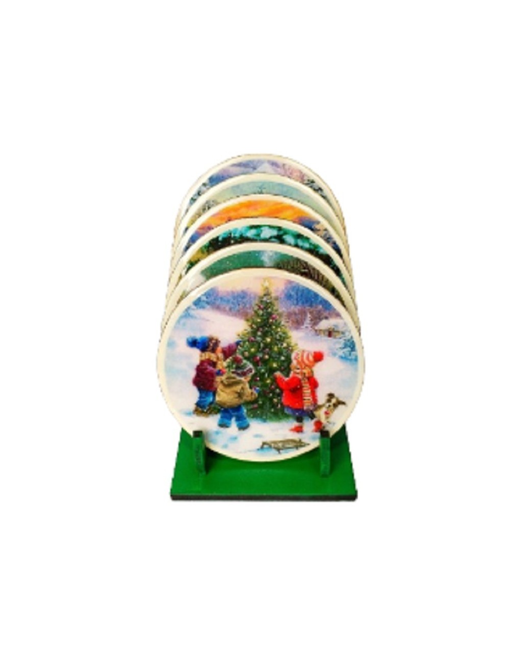 Portavasos lugares navideños