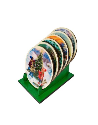Portavasos lugares navideños