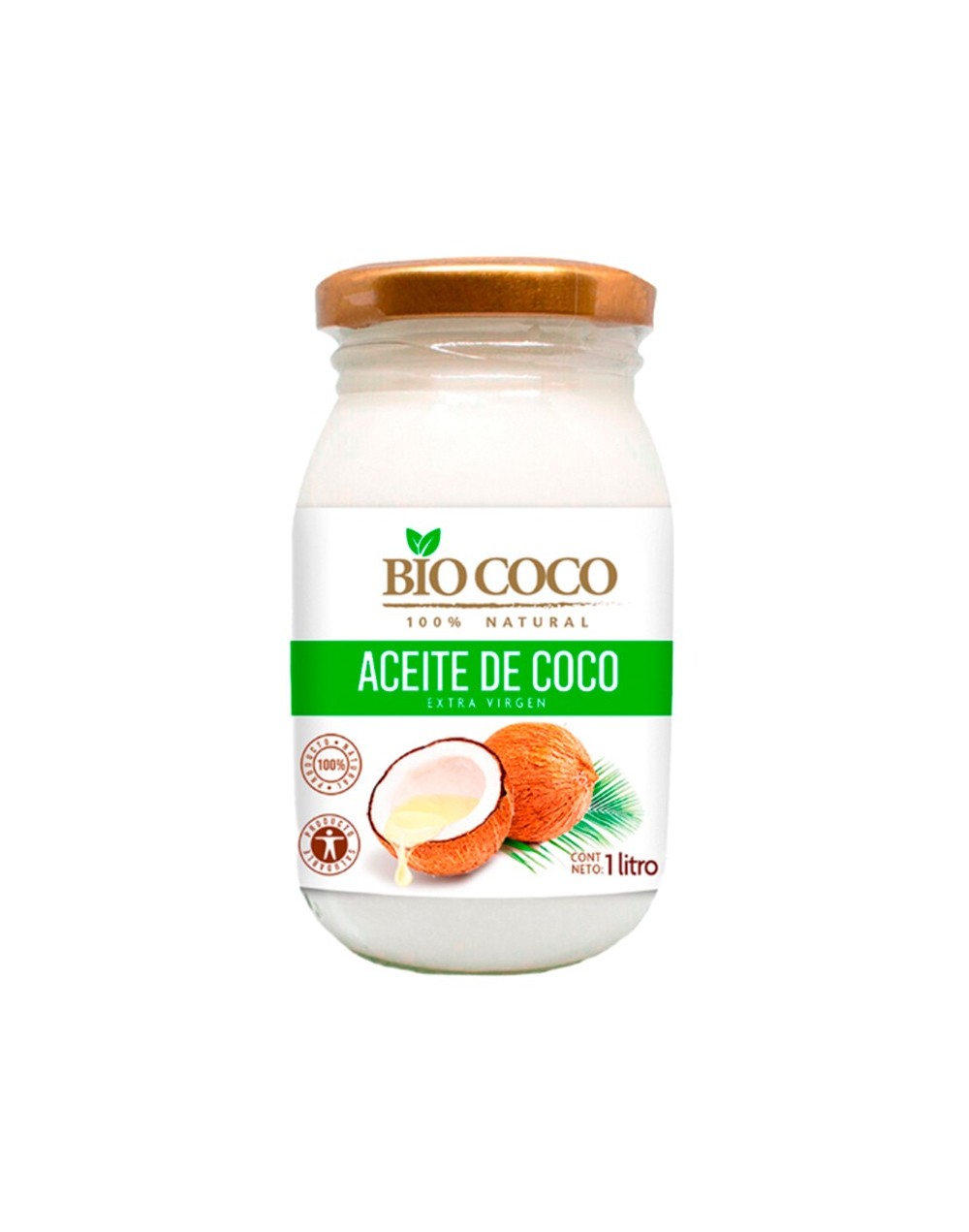 Aceite de coco extra virgen litro