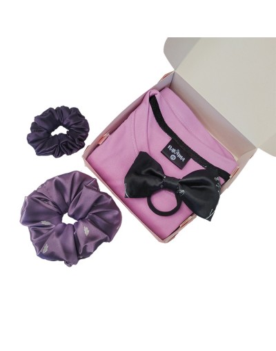 Set camiseta, bambas y moño
