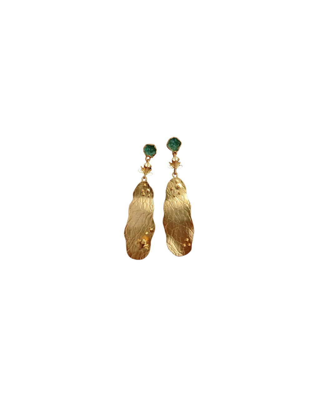 Aretes ranita amazónica