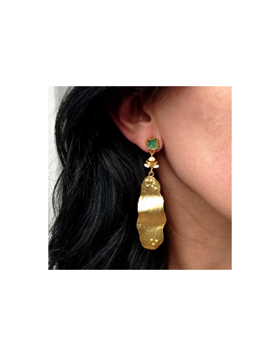 Aretes ranita amazónica