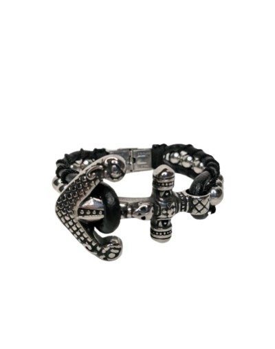 Pulsera  de ancla en acero