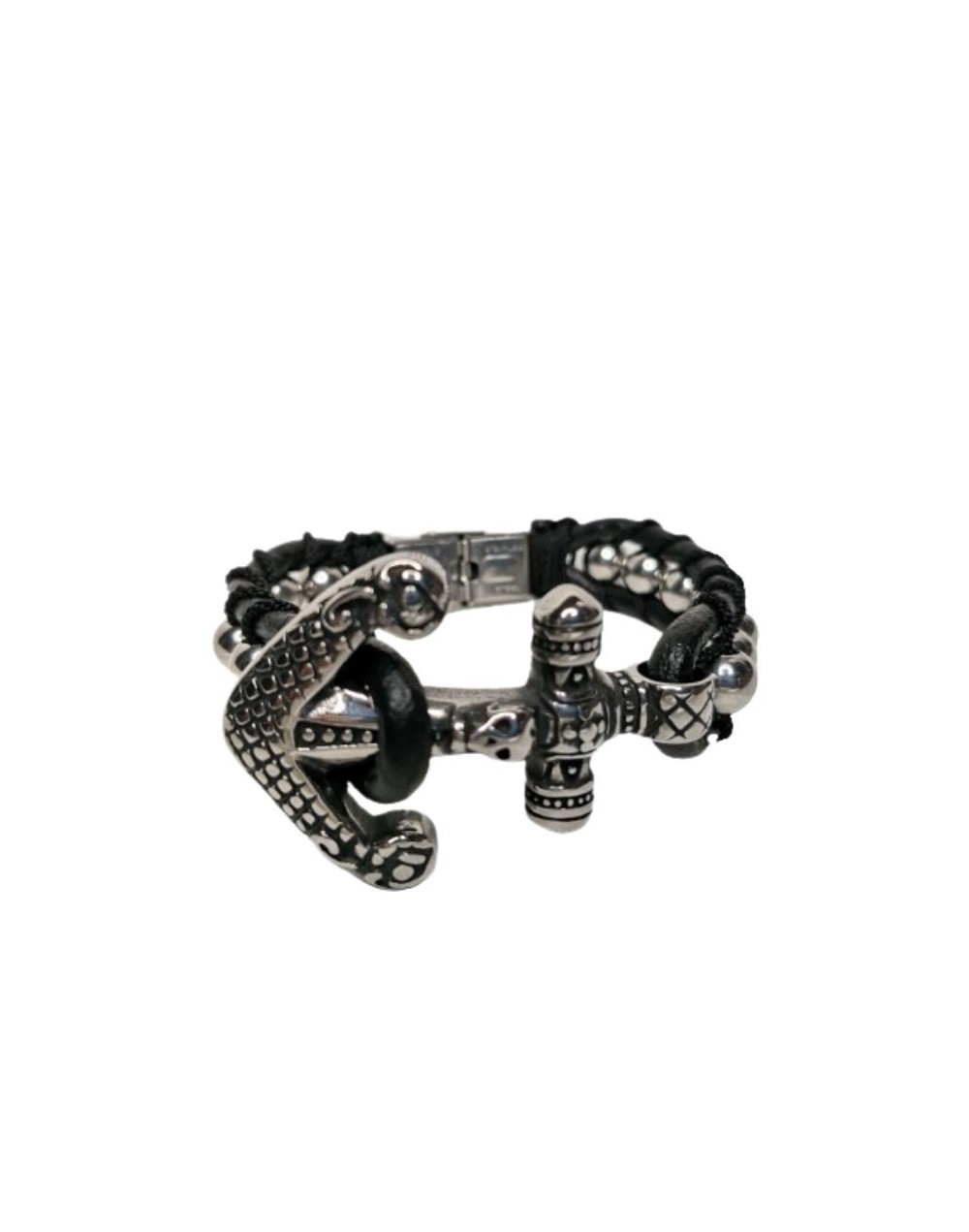 Pulsera  de ancla en acero