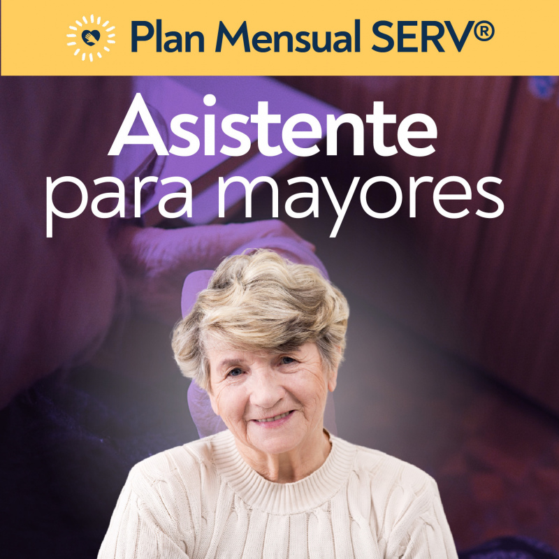 SERV® Plan Mensual Asistente para Adultos Mayores