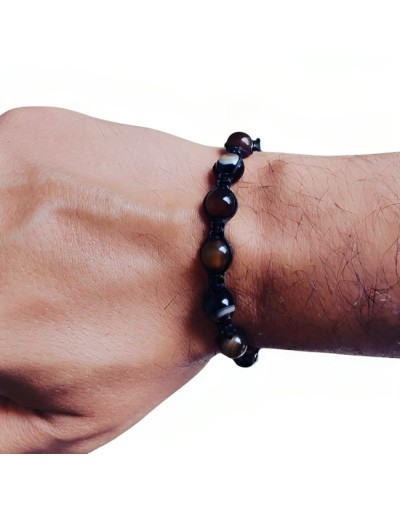 Pulsera en piedra natural ojo de tigre
