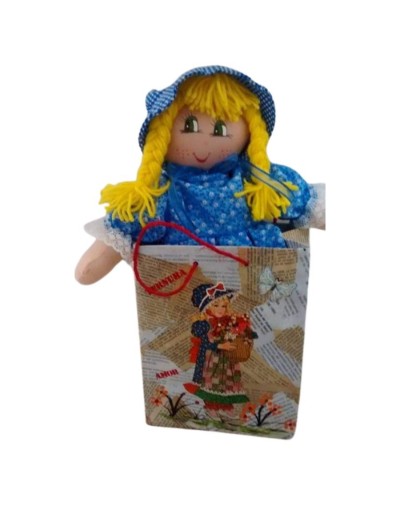 Muñecas de trapo paula