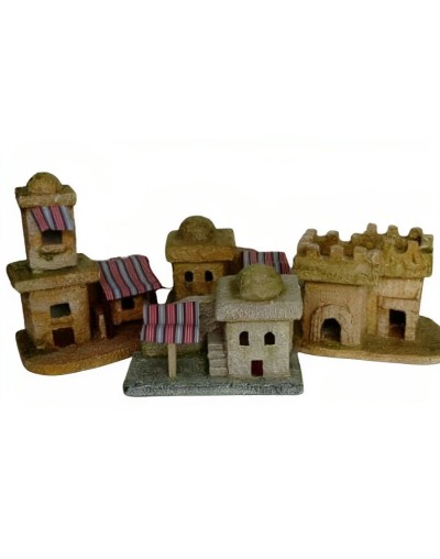 Casitas para pesebre