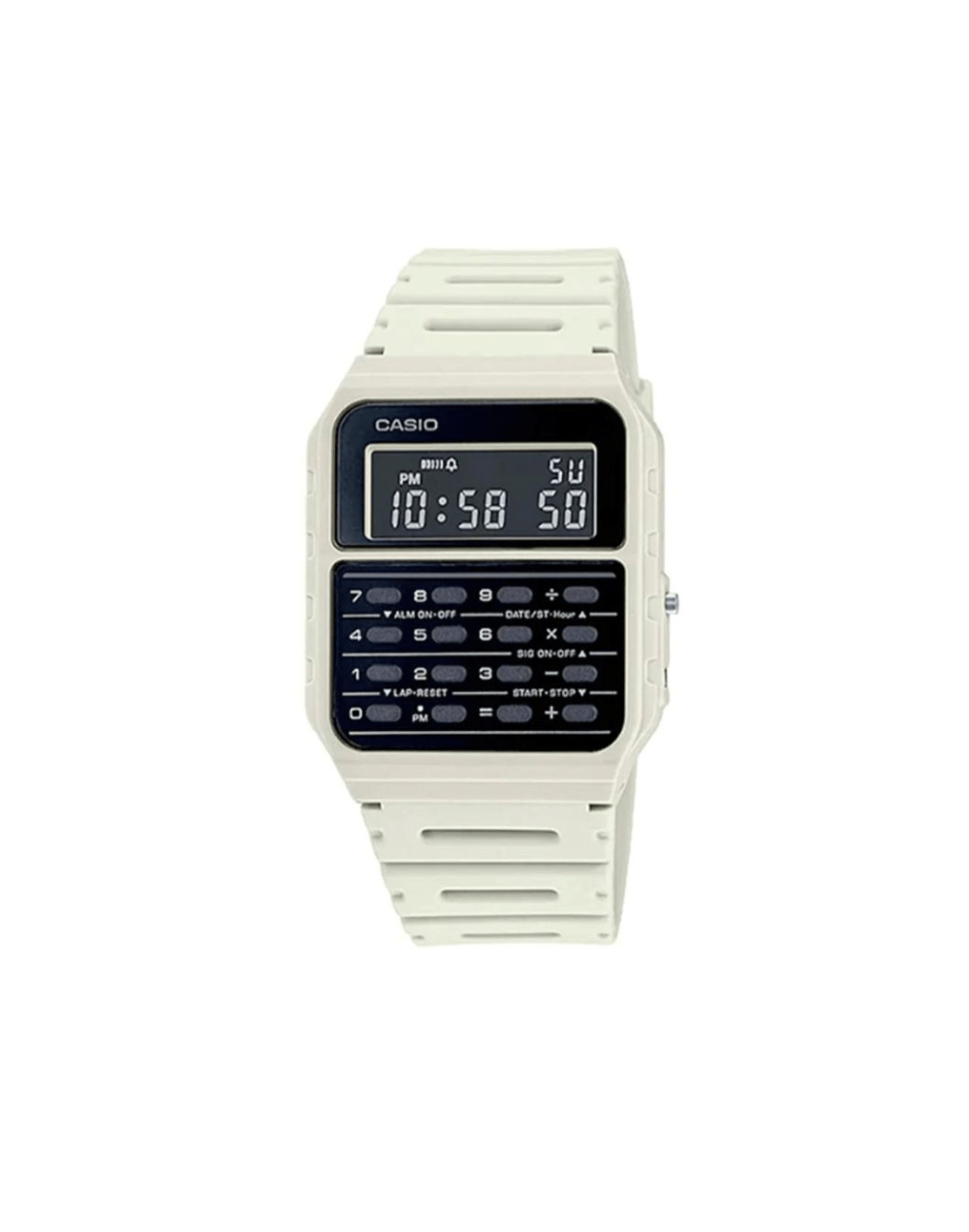 Reloj casio estandar unisex ca 53wf 8bdf blanco