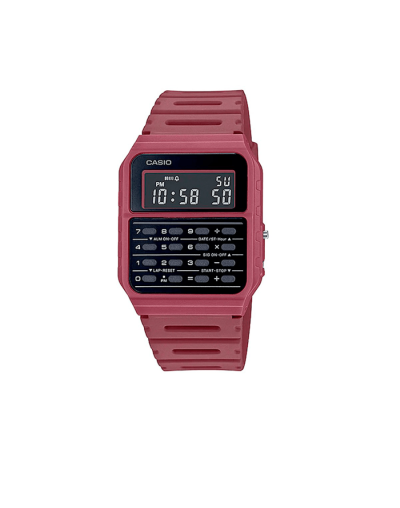 Reloj casio retro unisex ca 53wf 4bdf rojo