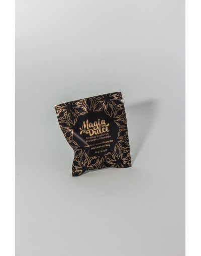 Ciruela pasa con arequipe de café y chocolate
