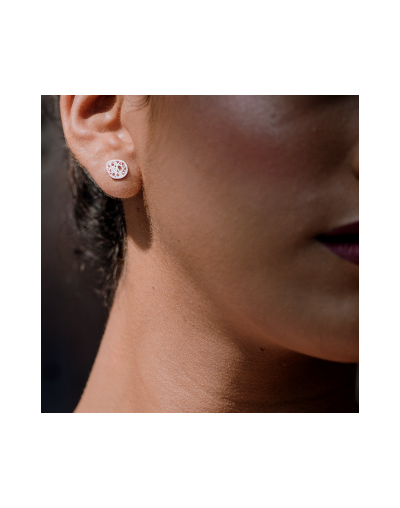 Aretes mini pensamiento