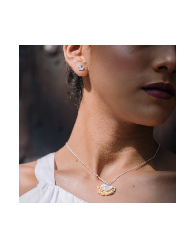 Aretes mini pensamiento