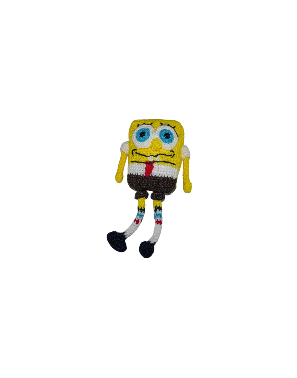 Bob esponja amigurumi pequeño