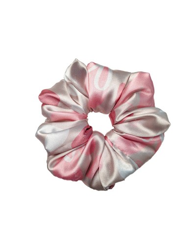 Bamba scrunchie para el cabello corazones