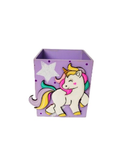 Portalápices unicornio