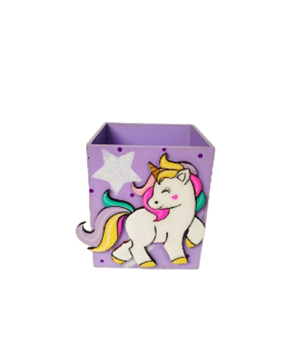 Portalápices unicornio