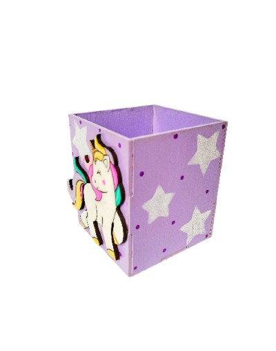 Portalápices unicornio