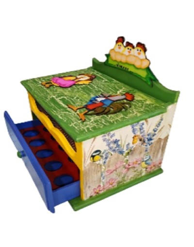 Gallinero familia pio