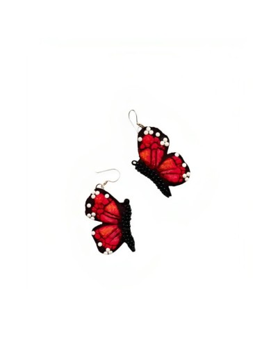 Pendientes escarlata
