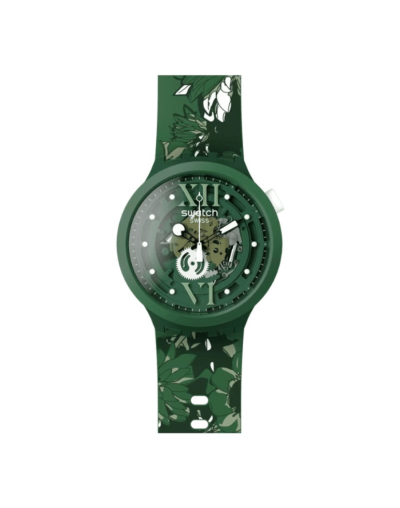 Reloj swatch sb05g104 camoflower green