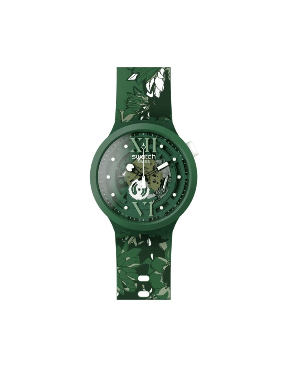 Reloj swatch sb05g104 camoflower green
