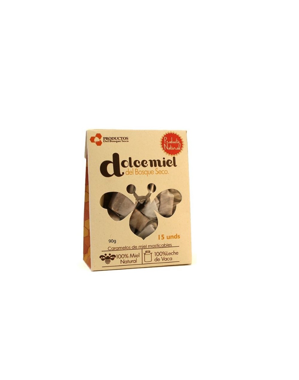 Caramelos de miel caja x 15 unidades